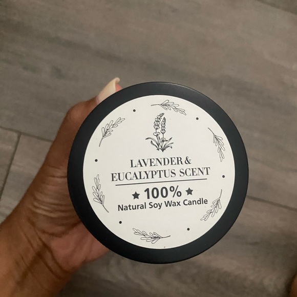 Thank you Candle Eucalyptus & Lavender Scented - Picture 3 of 3